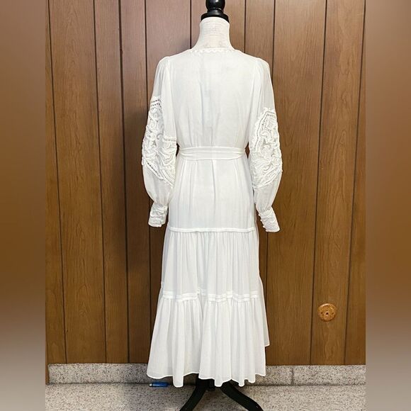 Kobi Halperin Mira Peasant Midi-Dress size XS - Picture 11 of 15